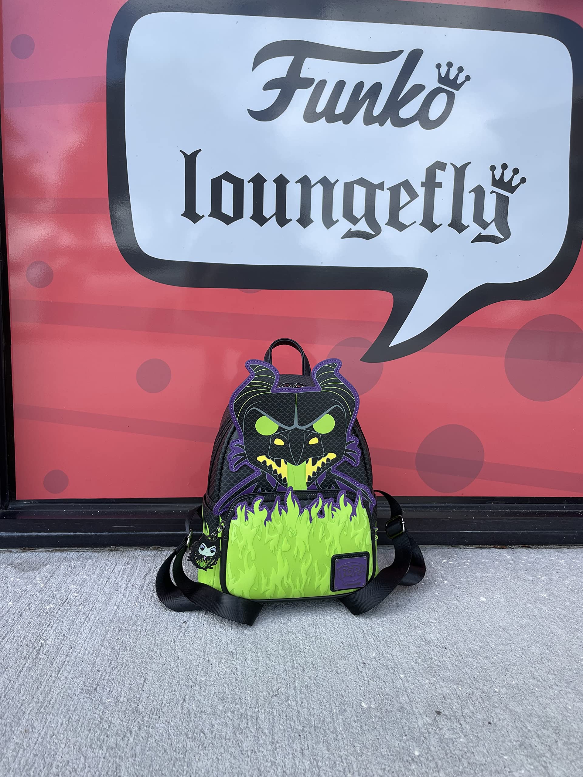 Pop by Loungefly Disney Maleficent Dragon Cosplay Backpack