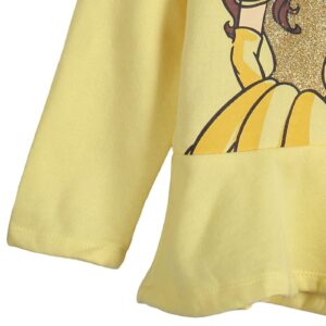 Disney Princess Belle Toddler Girls Pullover Hoodie and Leggings Outfit Set 4T