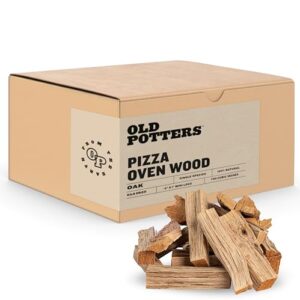 old potters kiln dried pizza oven cooking logs, approx 12 lbs, wood logs for pizza ovens, grills and smokers, solo stove mesa xl, oak~ 6 inch mini log, (790 cubic inches)