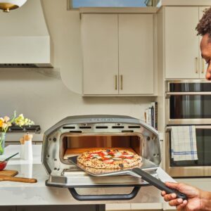 Ooni Volt 12 Electric Pizza Oven and Ooni Volt 12 Cover Bundle - Electric Versatile Pizza Oven - Indoor Portable Pizza Oven