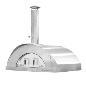 La Piazza Grosso Counter Top - Outdoor Pizza Oven - Wood Burning Oven - Stainless Steel Pizza Oven - 34" x 45” Cooking Surface