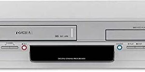 VHS RECORDER AND DVD PLAYER (Renewed)