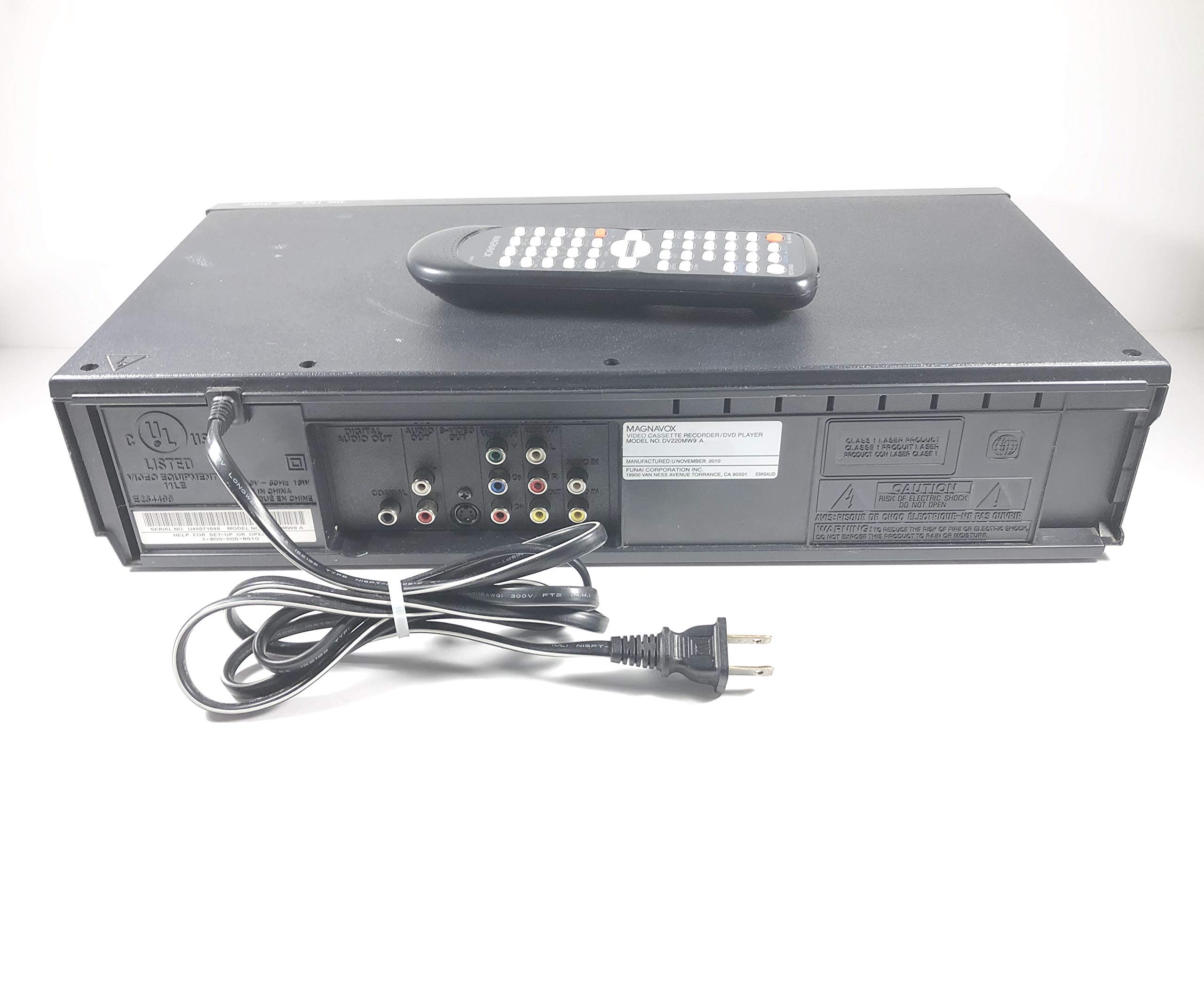 MAGNAVOX DV220MW9 DVD Player VCR Combo