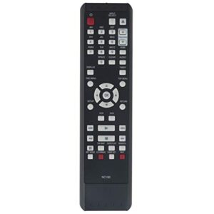 NC180UH NC180 Replace Remote Control fit for FUNAI DVD VCR Combo Recorder DVDR ZV427FX4 ZV427FX4A ZV42FX4A ZV427FX4 A