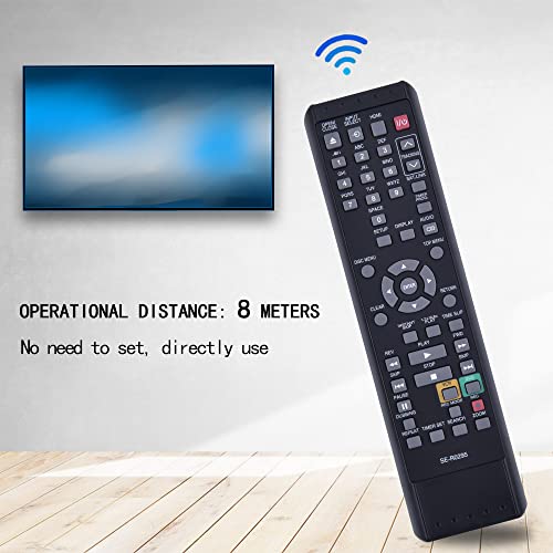 SE-R0295 Replaced Remote Control Compatible for Toshiba DVD/VCR Video Recorder DVR620KU D-VR620KU D-VR620 DKVR60KU D-VR610KU DVR610KU D-VR610 DKVR20U