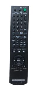 replacement remote control for sony slv-d201 slv-d201p slv-d300 slv-d300p slv-d3009 htddw650p dvd-vcr combo player
