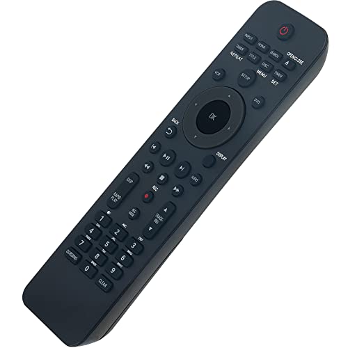 NC254 NC254UH Replacement Remote Control Applicable for Philips DVD/VCR Player DVDR3385V DVDR3385V/F7