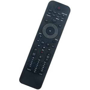 NC254 NC254UH Replacement Remote Control Applicable for Philips DVD/VCR Player DVDR3385V DVDR3385V/F7