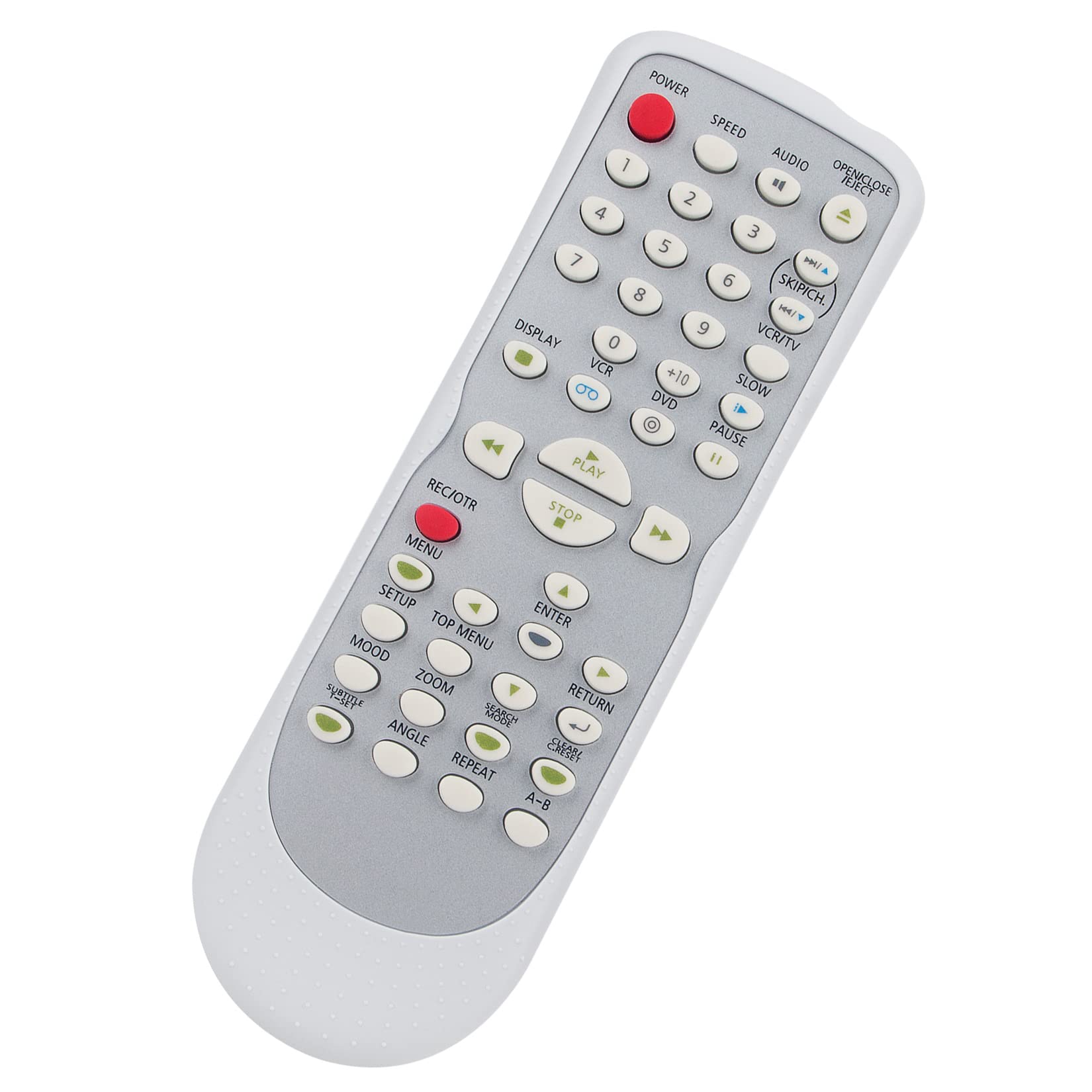 NB100 NB100UD Replacement Remote Control Applicable for Emerson DVD VCR Combo EWD2004 EWD2004OM EWD2204 CSDV840E Symphonic DVD CD Player CWF804