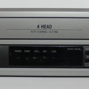 Admiral JSJ20453 VCR 4 Head Video Cassette Recorder Player