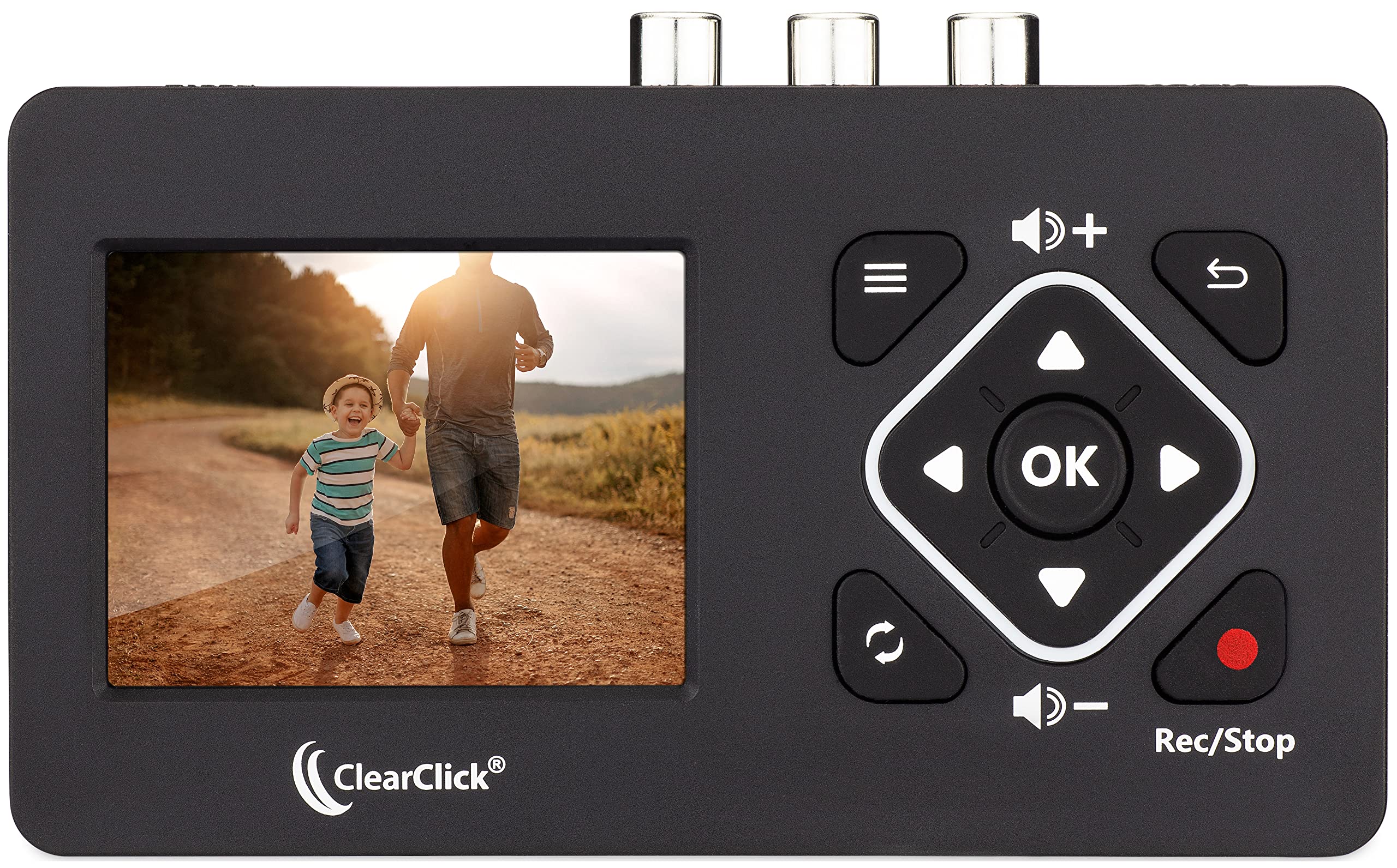 ClearClick Video to Digital Converter 2.0 (Second Generation) Mini Edition - Record Video from VCR's, VHS Tapes, AV, RCA, Hi8, Camcorder, DVD, Gaming Systems