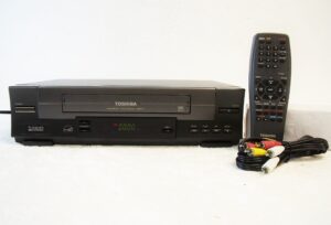 toshiba w512 hi-fi vcr