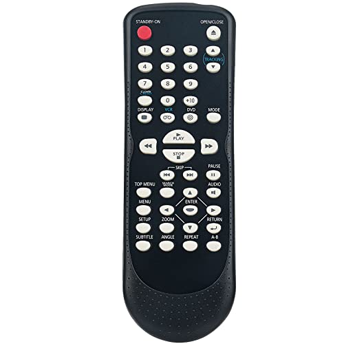 NB662 NB662UD Replacement Remote Control Applicable for Magnavox DVD VCR Combo DV200MW8 DV200MW8A