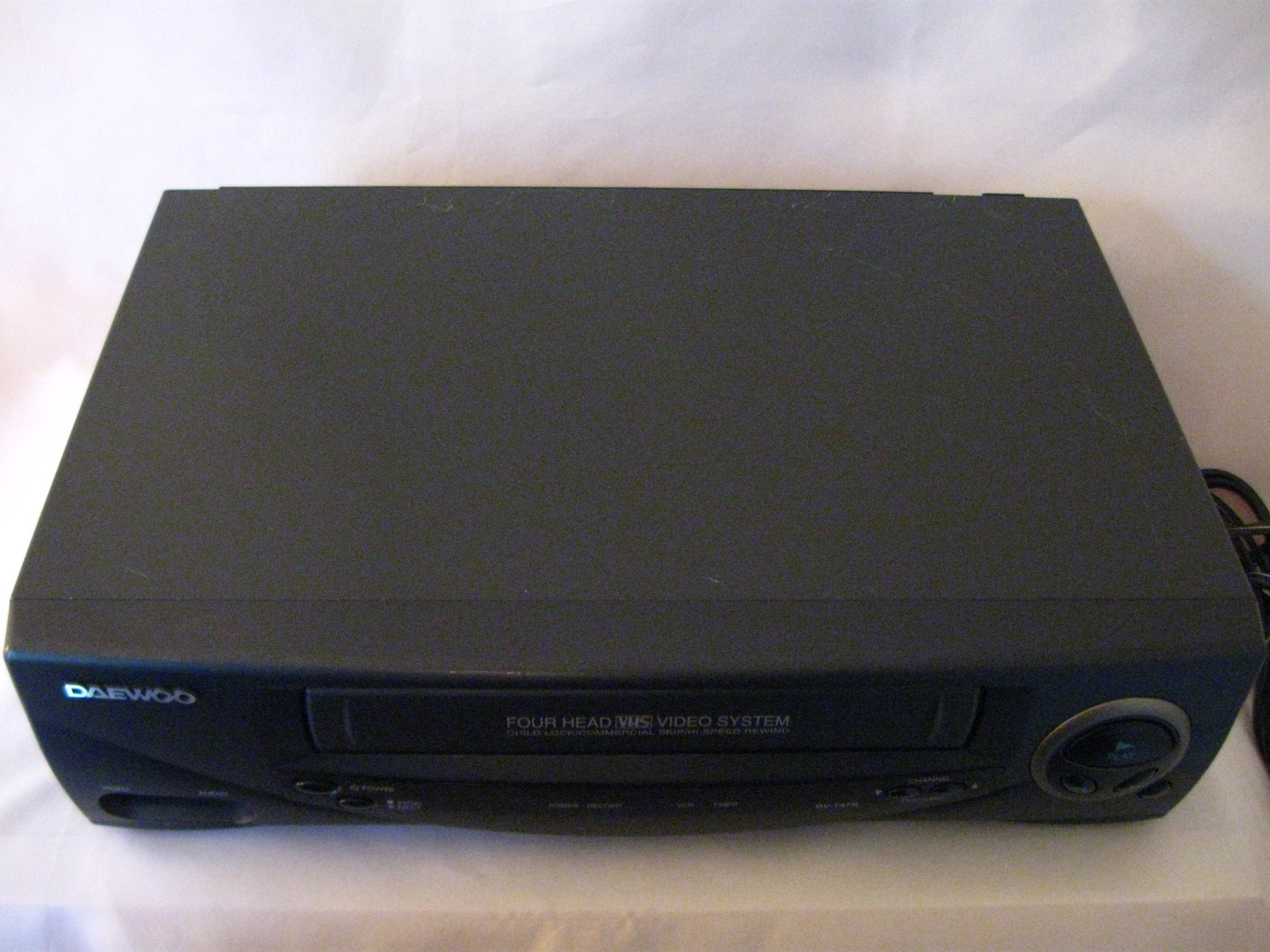 Daewoo 4-Head Mono VCR (DV-T47N)