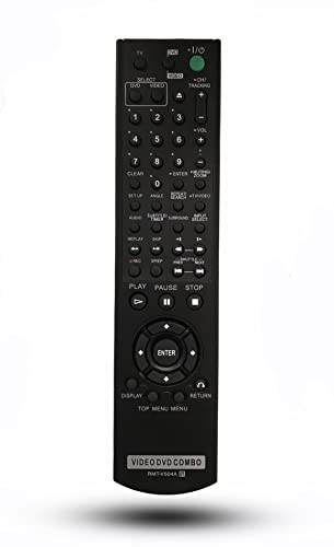 Replacement Remote Control for Sony DVD/VHS Combo Player SLV-D370P SLV-D380P SLV-D350P SLV-D360P SLV-D500P SLV-D281P