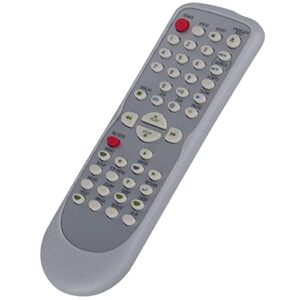 NB177 NB177UD Replace Remote Control fit for Emerson Sylvania GFM DVD VCR EDVC860F DVC840F DVC840G DVC841G DVC860F DVC865F DVC865G DVL840G DVL841G SRDD495 MJ840G CD Player with Video Cassette Recorder