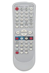 nb654 nb654ud replace remote control fit for funai dvd vcr combo wv20v6 sv2000 py90vg, also works for pye video py90vg dvd recorder with video cassette recorder