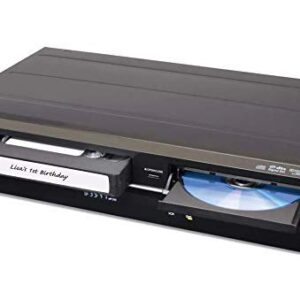 Toshiba VHS to DVD Recorder VCR Combo w/ Remote, HDMI (Renewed)