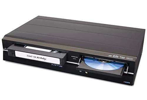 Toshiba VHS to DVD Recorder VCR Combo w/ Remote, HDMI (Renewed)