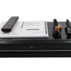 Toshiba VHS to DVD Recorder VCR Combo w/ Remote, HDMI (Renewed)