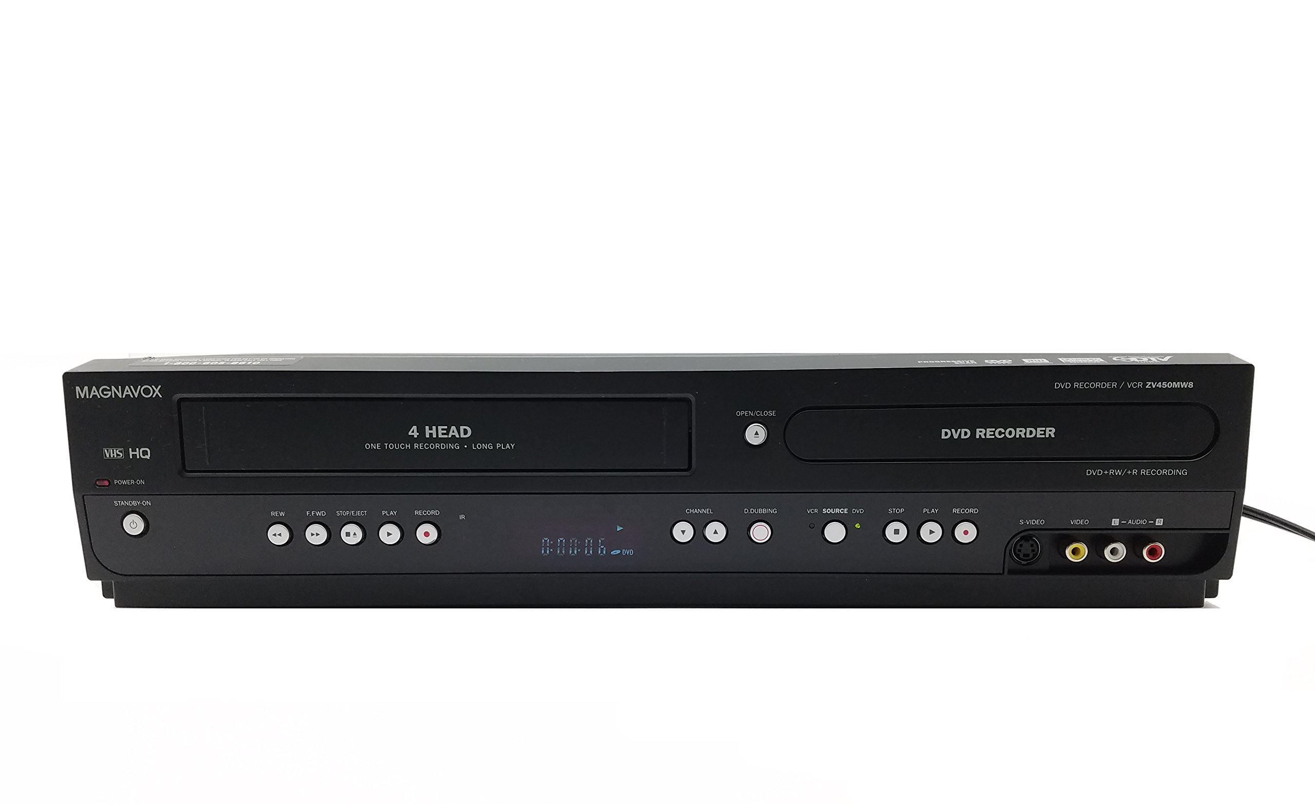 Magnavox ZV450MW8 DVD Recorder and VCR Combo with Digital Tuner [Electronics]