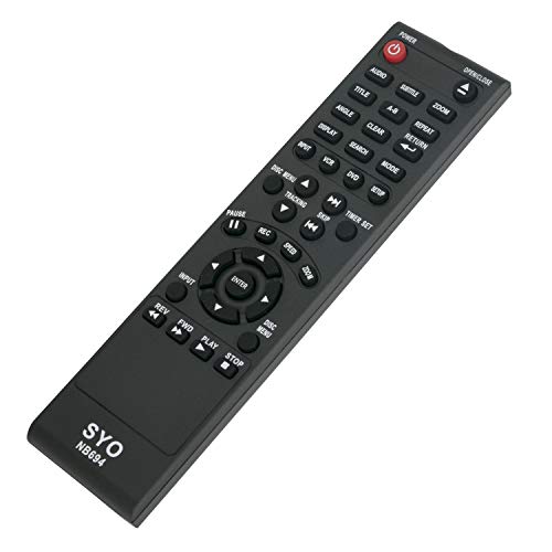 NB694UH NB694 Replace Remote Control fit for Sanyo FUNAI DVD VCR Combo Player FWDV225F DV220FX5