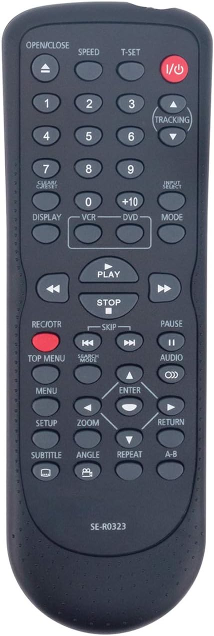 SE-R0323 SER0323 Replace Remote Control fit for Toshiba DVD Video VCR Combo Player SD-V296 SD-V296KU SD-V296KC SDV296 SDV296KU SDV296KC Cassette Recorder