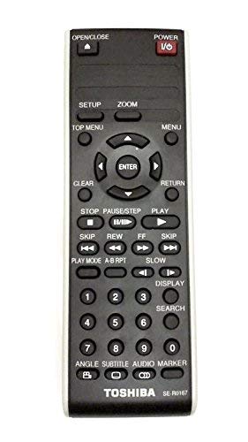 Toshiba Remotes for DVD-VCR-TV-Audio-Stereo and or Compact Disc Systems (Toshiba SE-R0167) (Renewed)