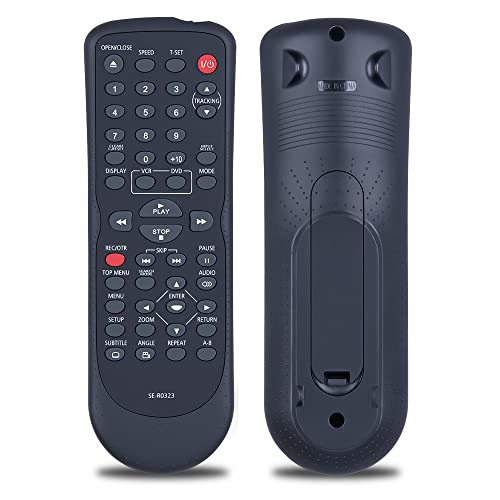 New SE-R0323 Replacement Remote Control Compatible for Toshiba DVD/VCR Combo Player SDV296 SD-V296 SDV296KU SD-V296KU