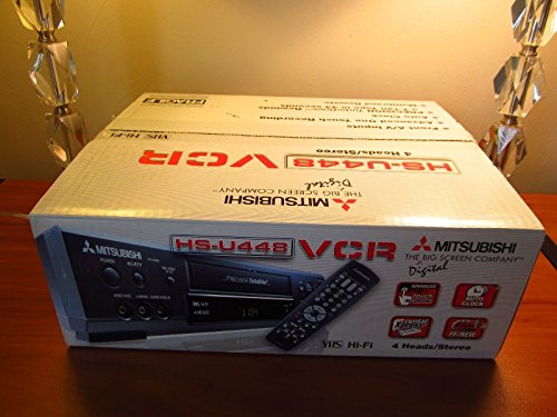 Mitsubishi Hs-u448 Hi-fi VCR 4-head