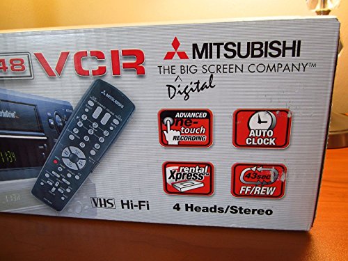 Mitsubishi Hs-u448 Hi-fi VCR 4-head