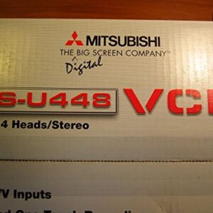 Mitsubishi Hs-u448 Hi-fi VCR 4-head