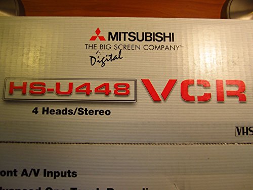 Mitsubishi Hs-u448 Hi-fi VCR 4-head