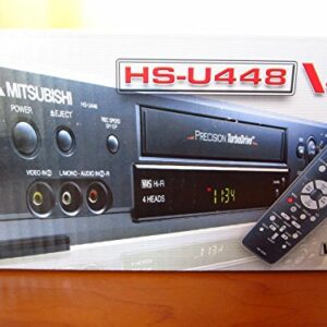 Mitsubishi Hs-u448 Hi-fi VCR 4-head