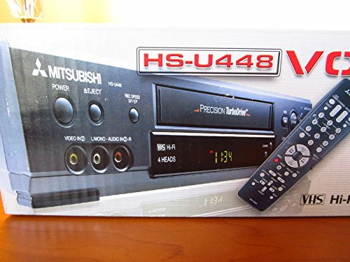 Mitsubishi Hs-u448 Hi-fi VCR 4-head