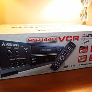 Mitsubishi Hs-u448 Hi-fi VCR 4-head