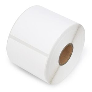 ESSENTIAL 2.25"x 4" White Direct Thermal Barcode Labels, Shipping Labels, Compatible with Zebra & Rollo Label Printer, 350 Labels of Roll (1 Roll)