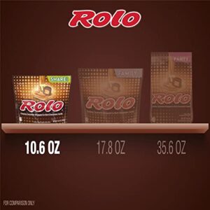 ROLO Rich Chocolate Caramels Candy Share Pack, 10.6 oz