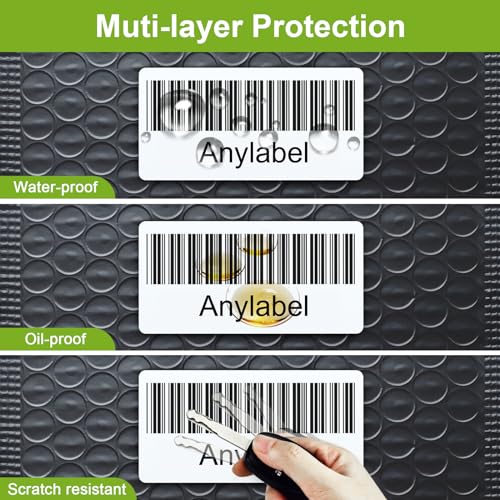 Anylabel Compatible 2" x 1" Direct Thermal Labels Replacement for Barcodes Postage Address Shipping Compatible with Rollo & Zebra Desktop Printers Adhesive & Perforated (24 Rolls, 1300 Labels/Roll)