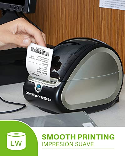 PHOMEMO - Replacement for DYMO 30256-2-5/16" X 4” Shipping Labels, Compatible with Rollo, DYMO Labelwriter 450, 4XL & Zebra Desktop Printers 8 Rolls/2400 Labels