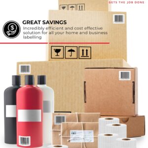 enKo (3 Rolls, 7,050 Labels) 1-1/2" x 1/2" Direct Thermal Label for Address Mailing and Shipping FBA FNSKU Labels