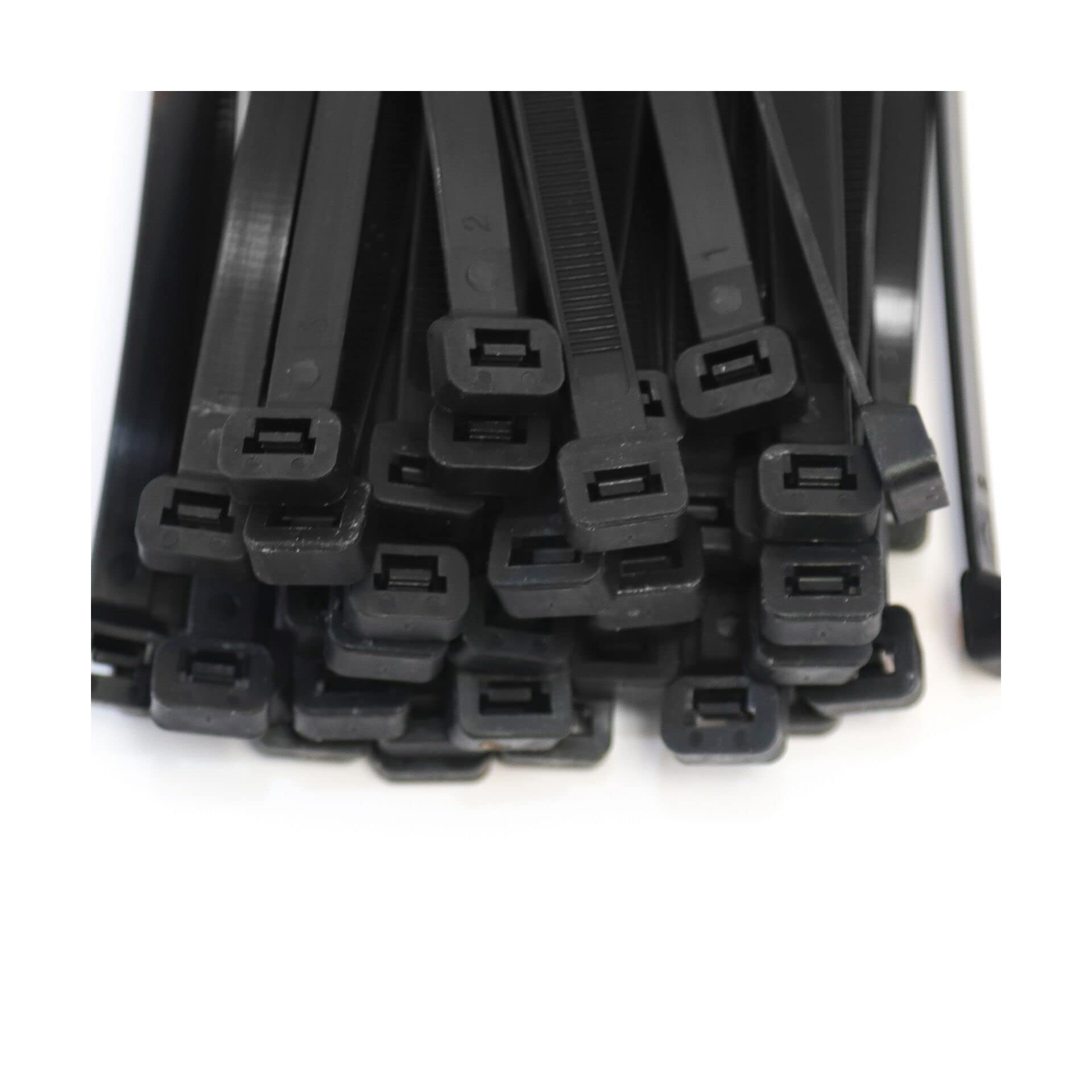 500 Extreme Heavy Duty 36" 175 Pound ZZip Cable Ties Nylon Wrap Wide Black 270a mount black UV wire electrical