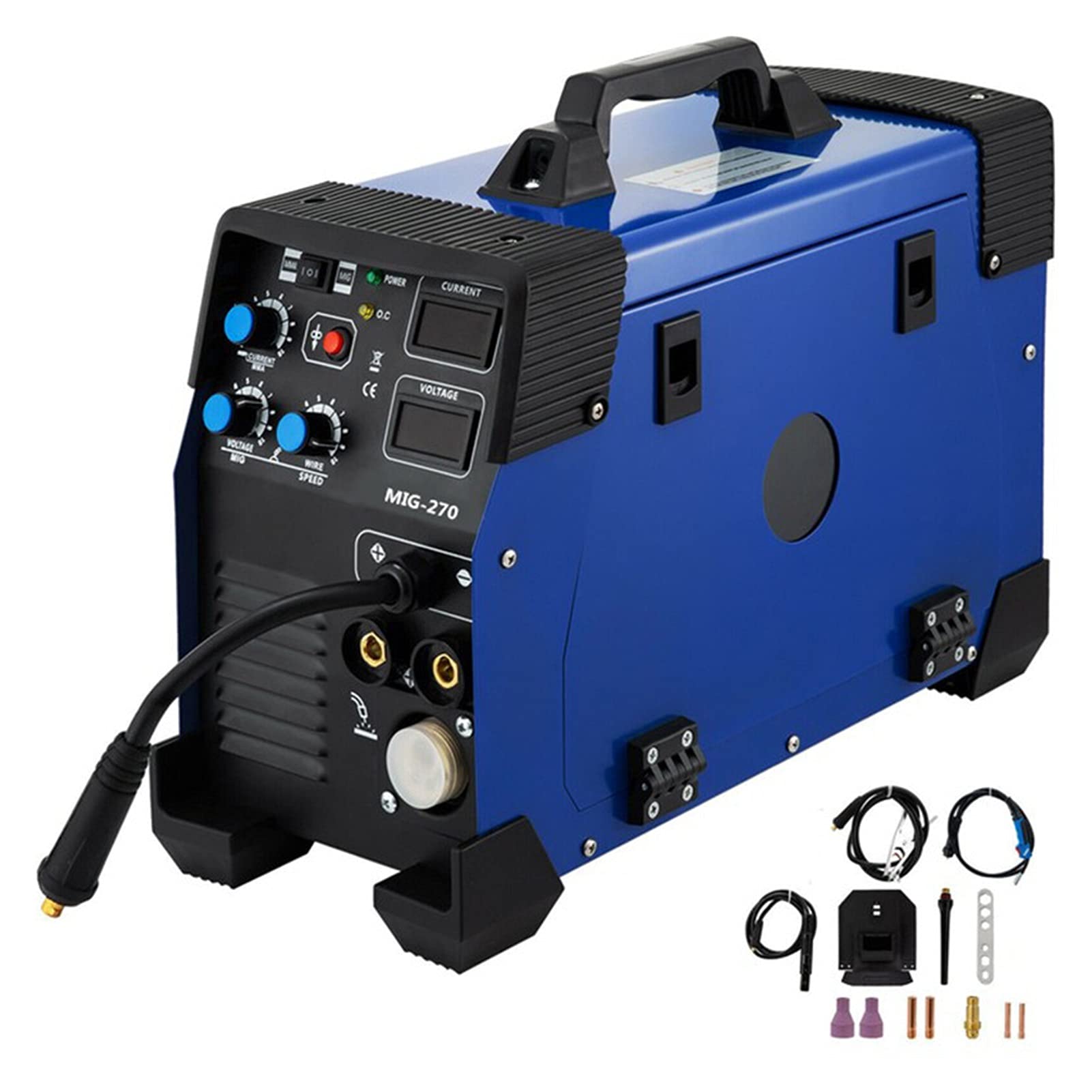 QYTEC Welding Machine MIG MMA TIG 3 in 1 Mig Welder Welding Machine 270A MIG MMA Welder Combo Automatic Welding Machine