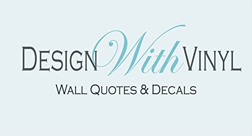 Vinyl Wall Quote Decals for Home - Water Wave Tide Surge Ocean Stylish Wall Sticker for Easy Home Decoration - Size: 14 Inch X 14 Inch