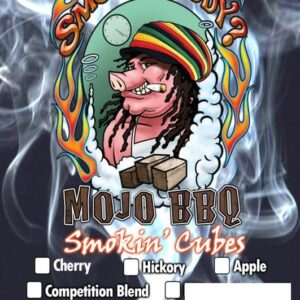 Smoke Daddy *New MoJo BBQ Smokin' Cubes - 3 Pack (Competition Blend, Cherry, and Hickory) - Add Smoke to Your Grill or Smoker - Made in The USA in Small Batches