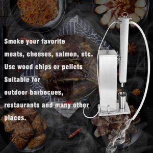 Marada Cold Smoke Generator Works with Any Outside BBQ Grill Hot or Cold Electric Smoker Pellet Accessory Add Natural Smoky Flavor to Meat Vegetable Electric Smoke Maker