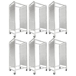 kojem 6 pcs 25-tier adjustable screen printing rack aluminum drying rack 25 screen capacity paint drying rack