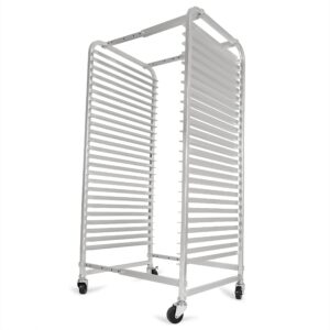 Kojem 6 Pcs 25-Tier Adjustable Screen Printing Rack Aluminum Drying Rack 25 Screen Capacity Paint Drying Rack