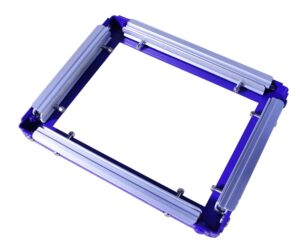 techtongda 16x20 inch screen frame mesh silk screen printing mesh stretching frame glue free stretch screen frame