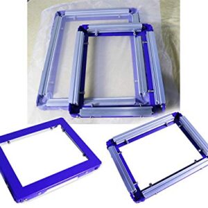 TECHTONGDA 16x20 Inch Screen Frame Mesh Silk Screen Printing Mesh Stretching Frame Glue Free Stretch Screen Frame